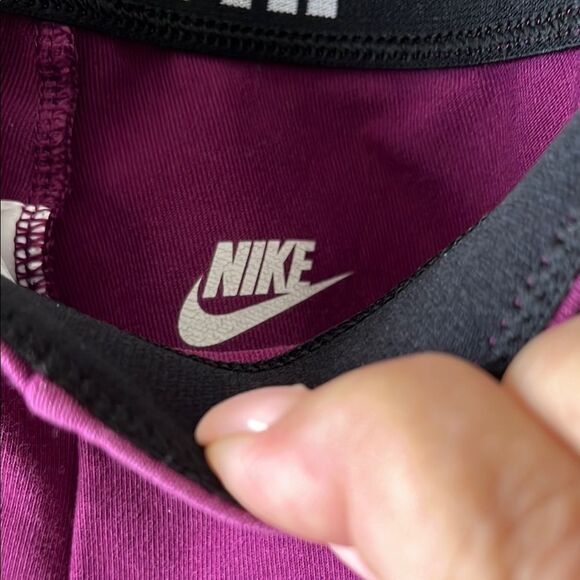 Nike Purple Leggings Soft Stretchy Fit size S GUC - Picture 2 of 8